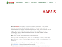Tablet Screenshot of hapsis.nl